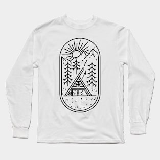 Cabin Nature Mountain Wild Long Sleeve T-Shirt